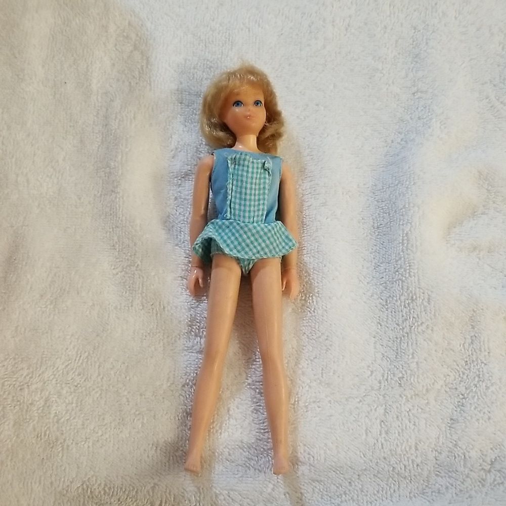 Vintage Skipper Doll  Pose N Play  Original Clothes 1967 / 9"